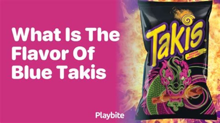 What flavor is blue heat Takis?