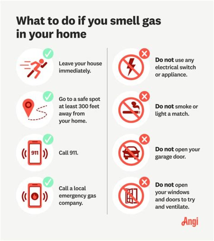 What gas smells like pickles?