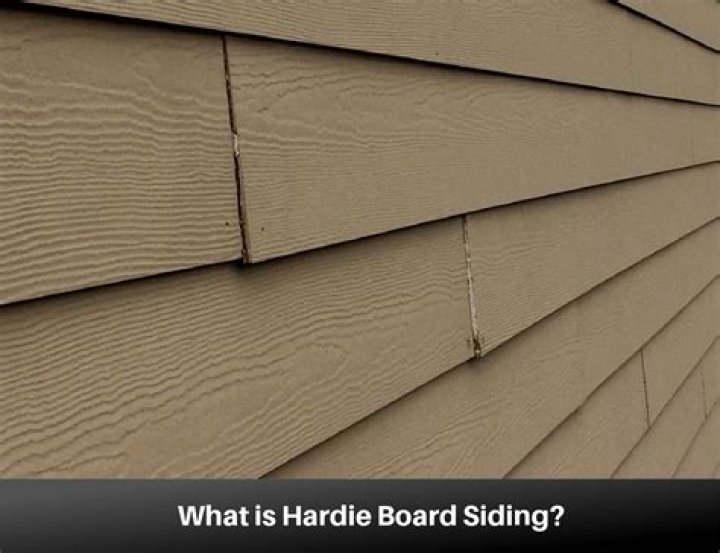 What goes behind Hardie siding?