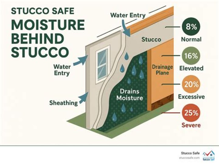 What goes behind stucco walls?