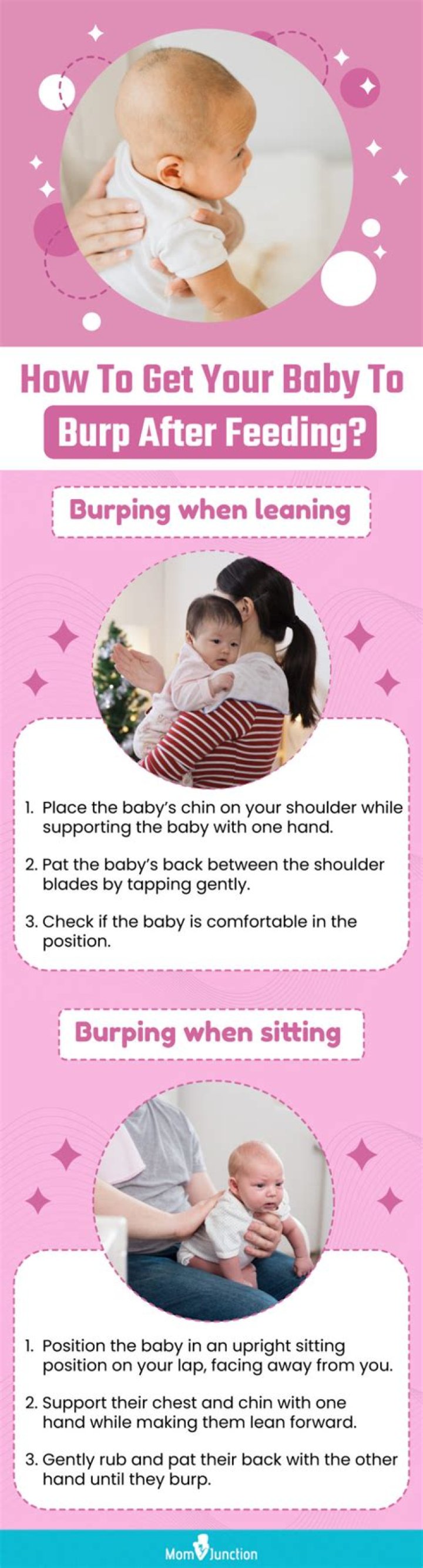 What happens if baby doesn't burp after dream feed?