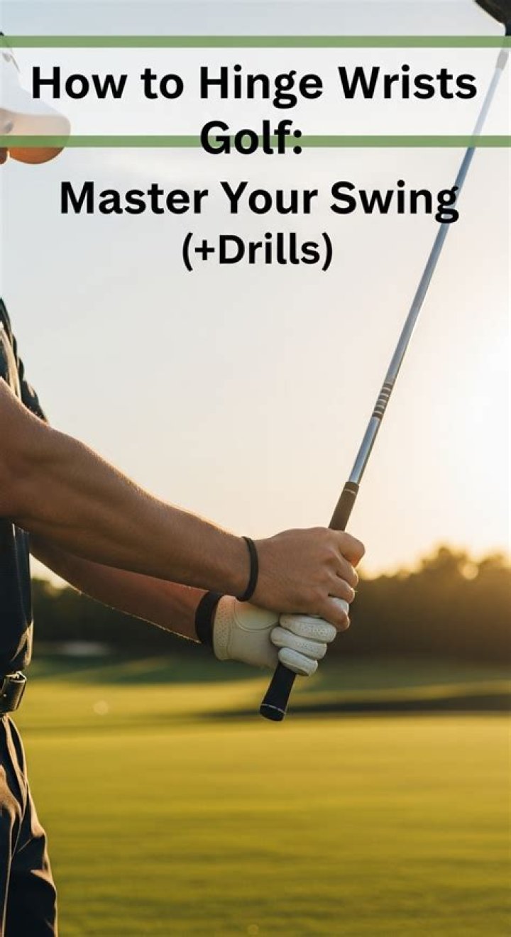 What happens if you don't hinge your wrists in golf swing?