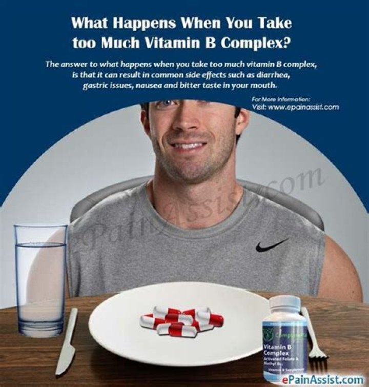 What happens if you have too much vitamin B complex?
