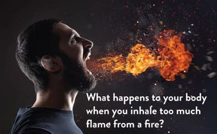 What happens if you inhale smoke from a candle?