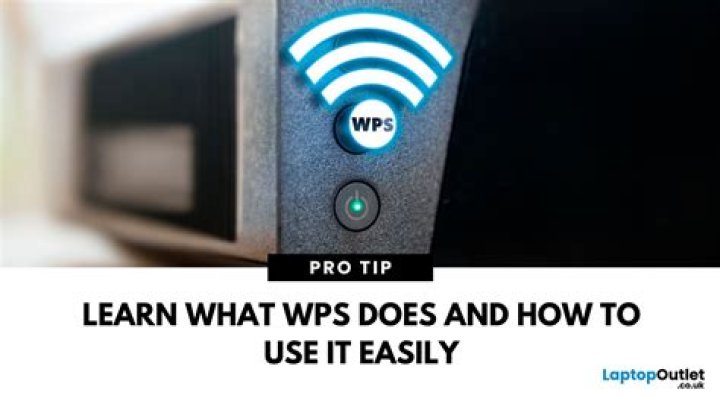 What happens if you press the WPS button?