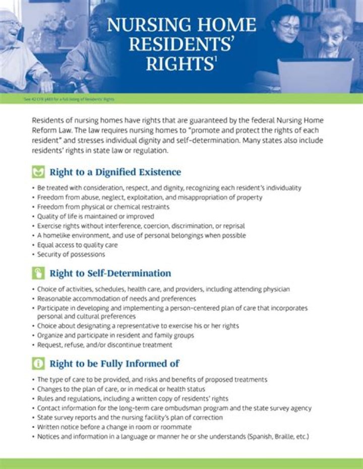 What happens when a resident dies in a care home?