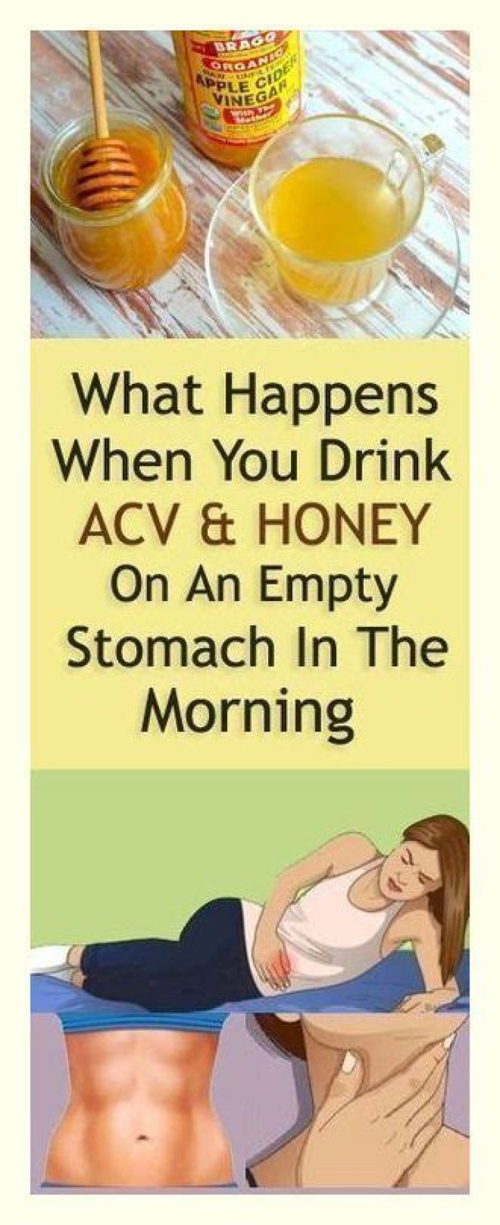 What happens when you take honey on an empty stomach?