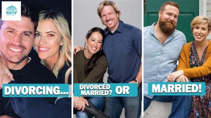 What HGTV couple got divorced?