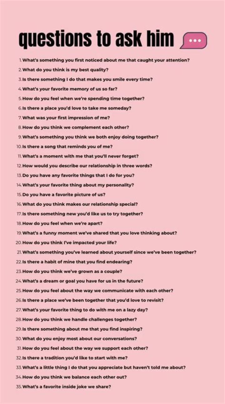 What is a good question to ask a guy?