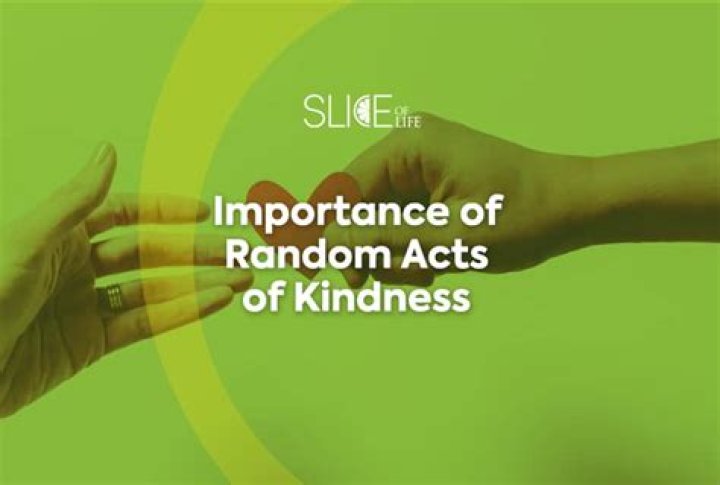 What is a good random act of kindness?