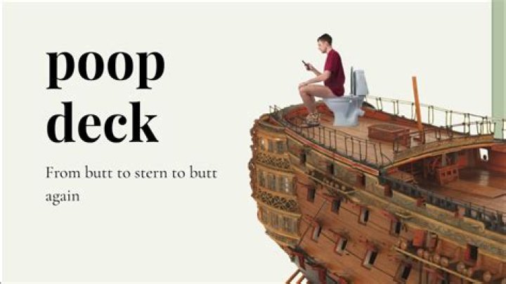 What is a ship's poop?