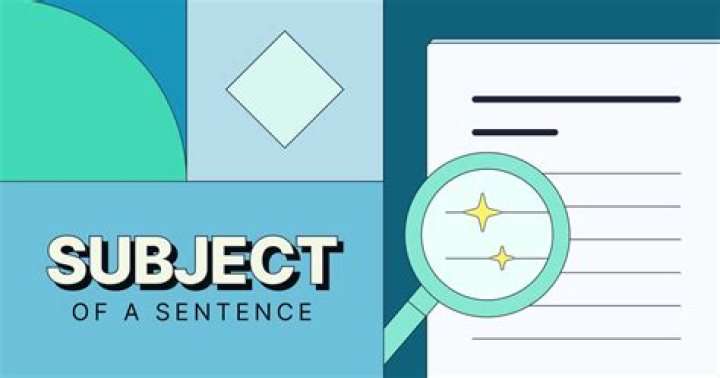 What is a subject sentence opener?