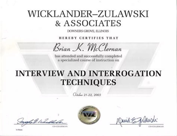 What is a wicklander certification?