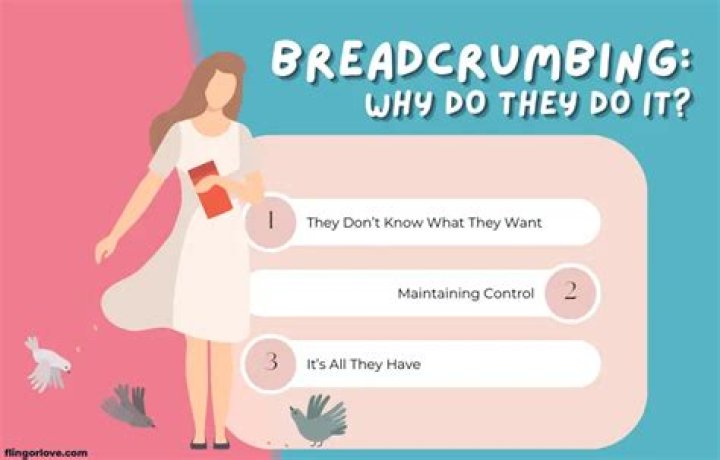 What is Breadcrumbing in dating?