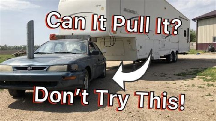 What is chugging when pulling a trailer?
