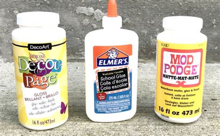 What is decoupage glue?