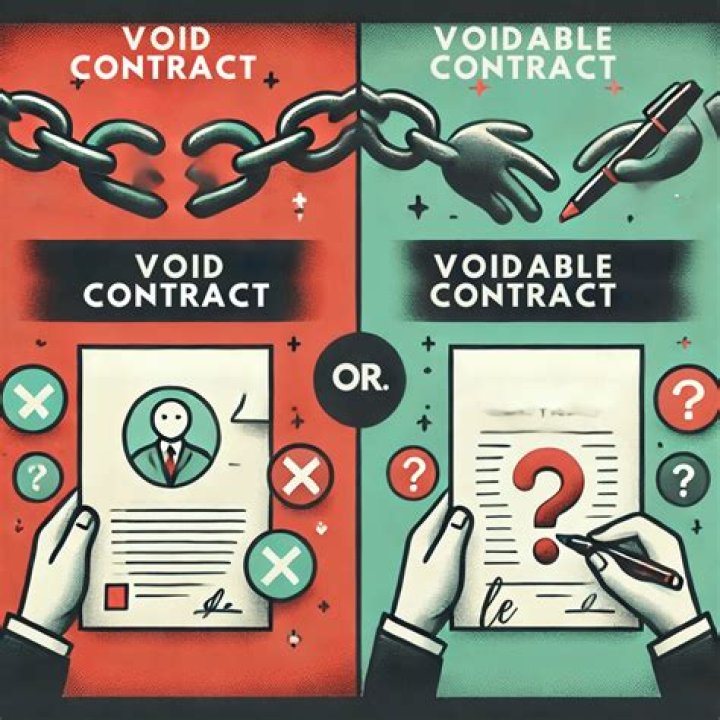 What is difference between void agreement and void contract?