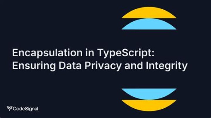 What is encapsulation in TypeScript?