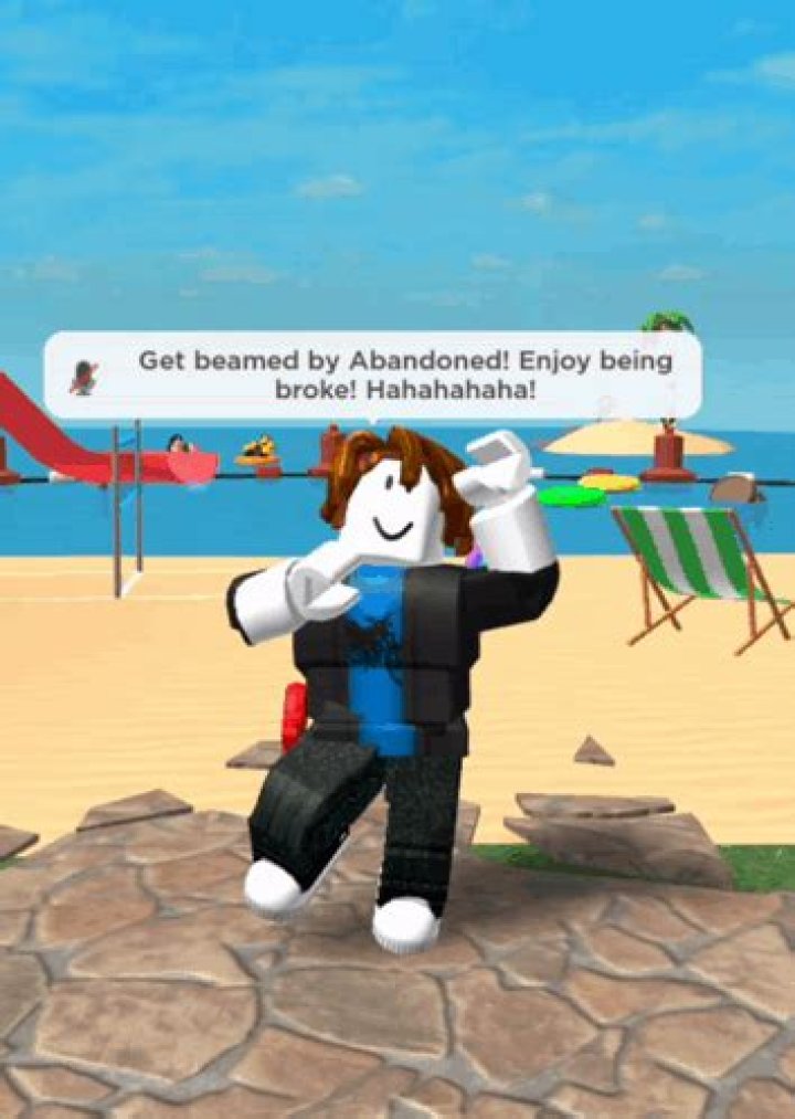 What is getting beamed on Roblox?