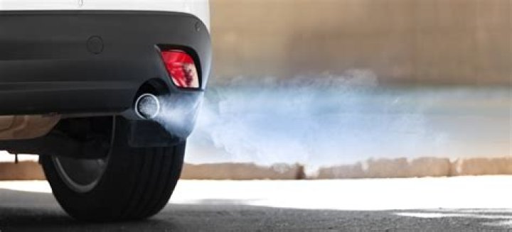 What is grey smoke from exhaust?
