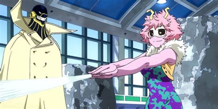 What is Mina Ashido hero name?