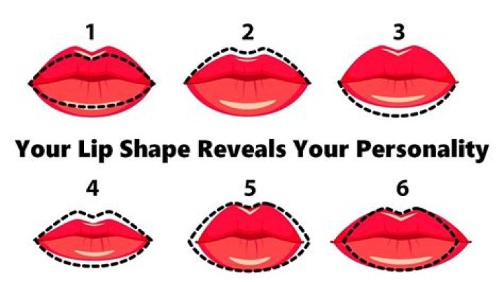 What is perfect lip shape?