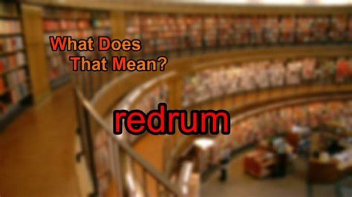 What is redrum backwards?
