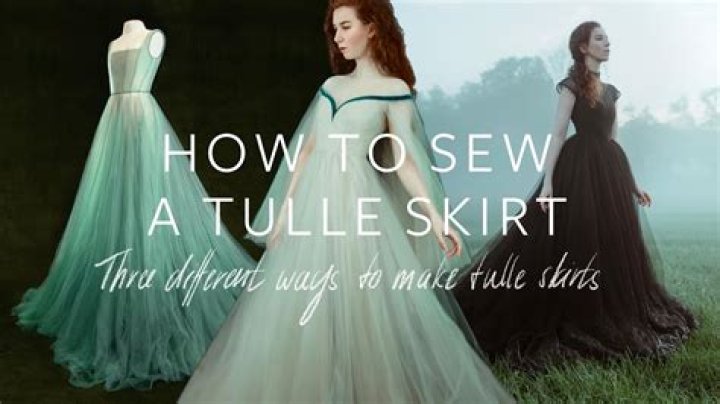 What is stiff tulle called?