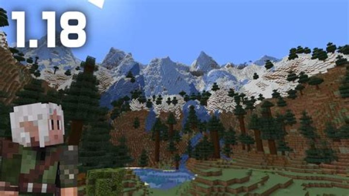 What is the 1.18 Minecraft Update?