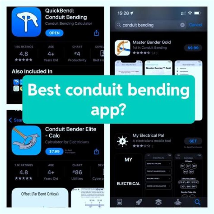 What is the best conduit bending app?