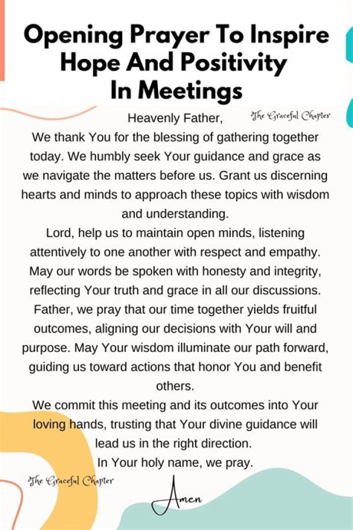 What is the best short prayer?