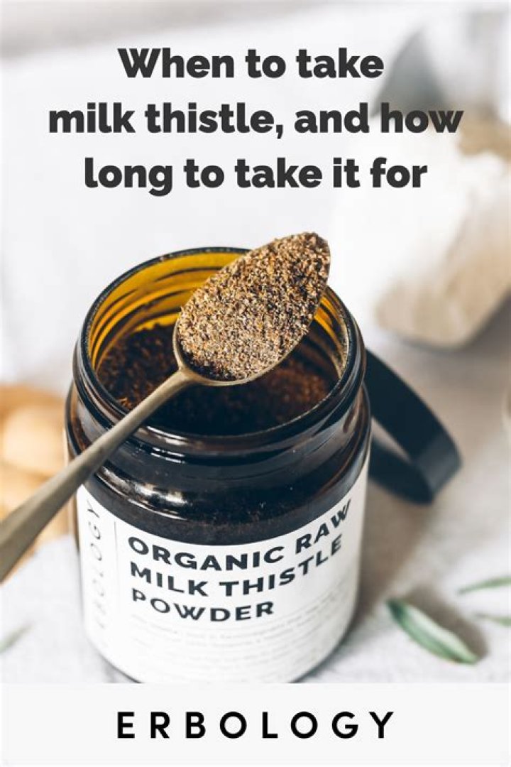 What is the best way to take milk thistle?