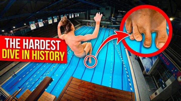 What is the hardest dive ever completed?