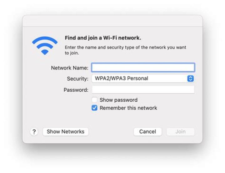 What is the hidden network password?