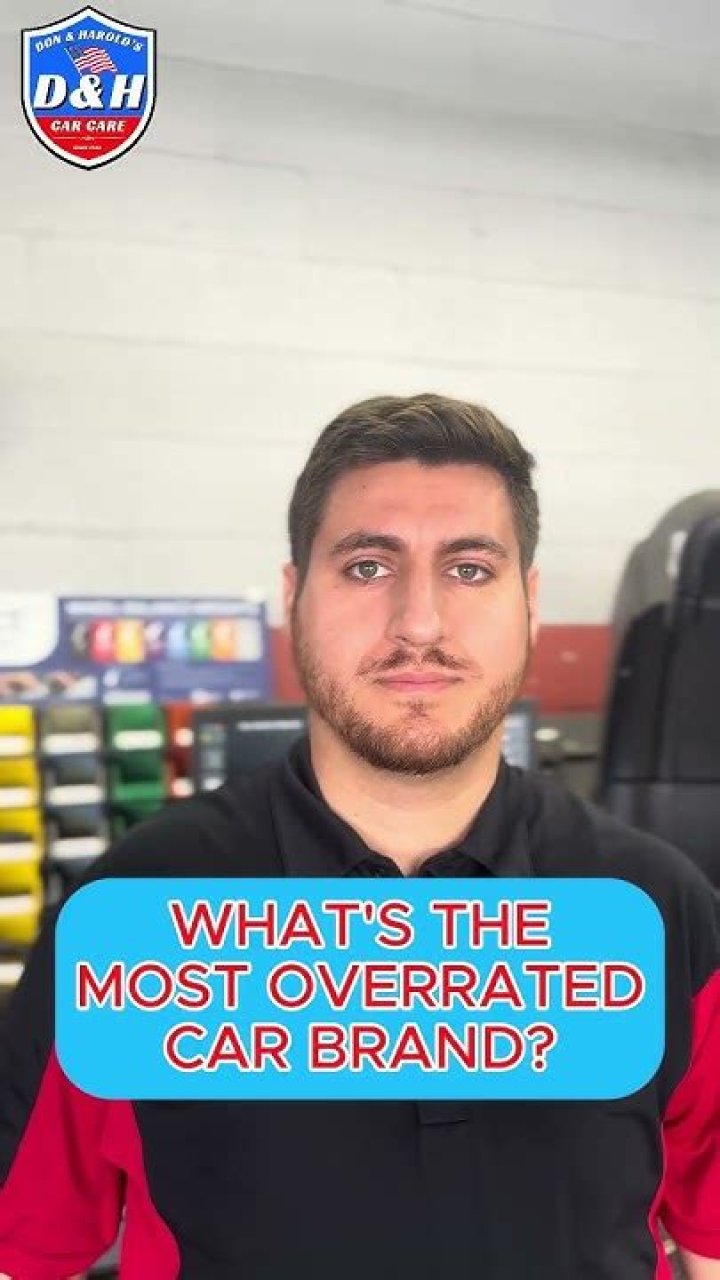 What is the most overrated car brand?