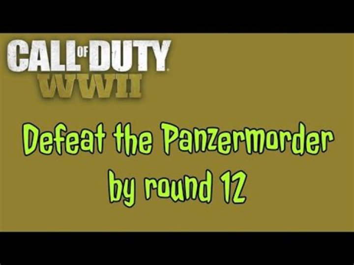 What is the Panzermorder?