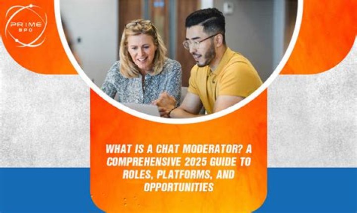 What is the role of a chat moderator?