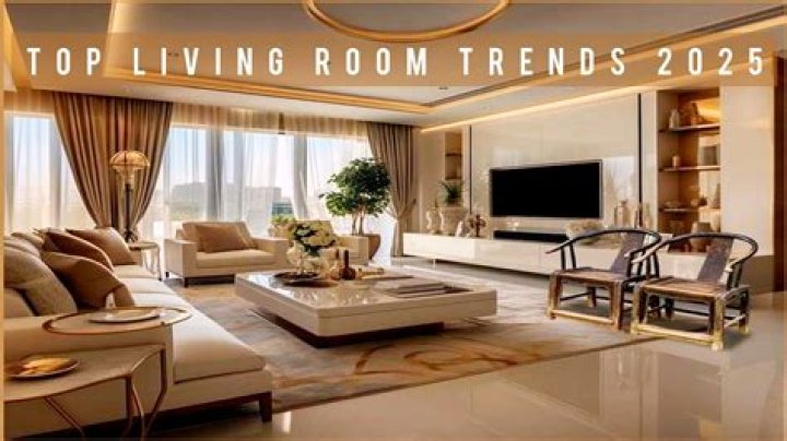 What is trending in living rooms?