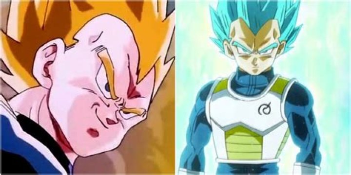What is Vegeta's second blue form?