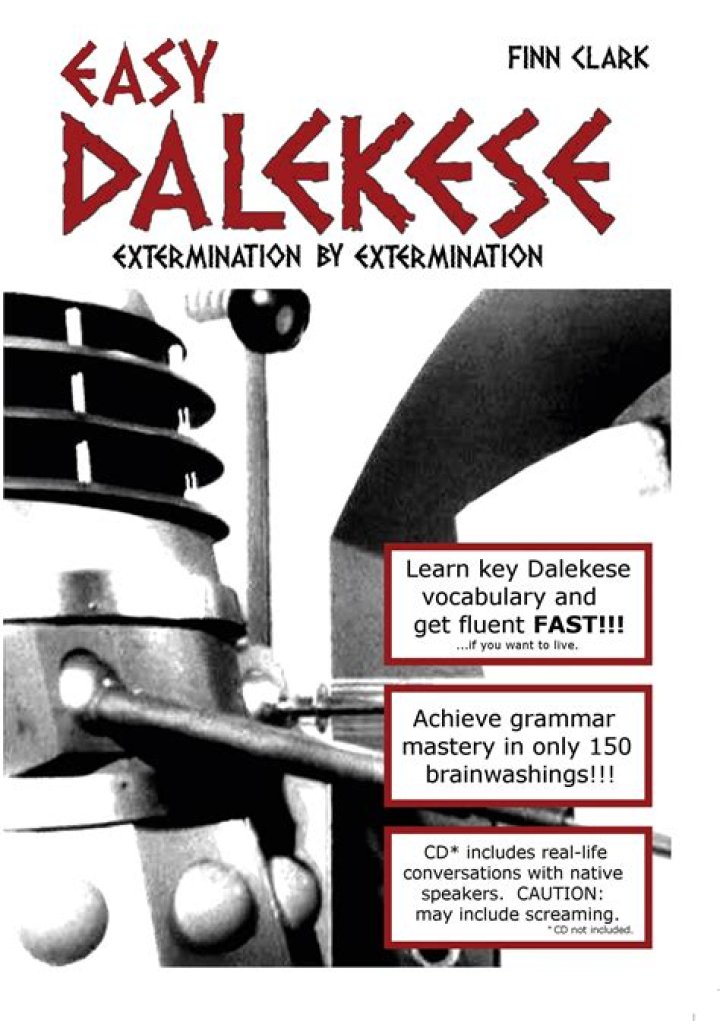 What language do Daleks speak?