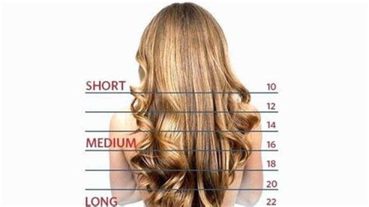 What length is considered short hair?