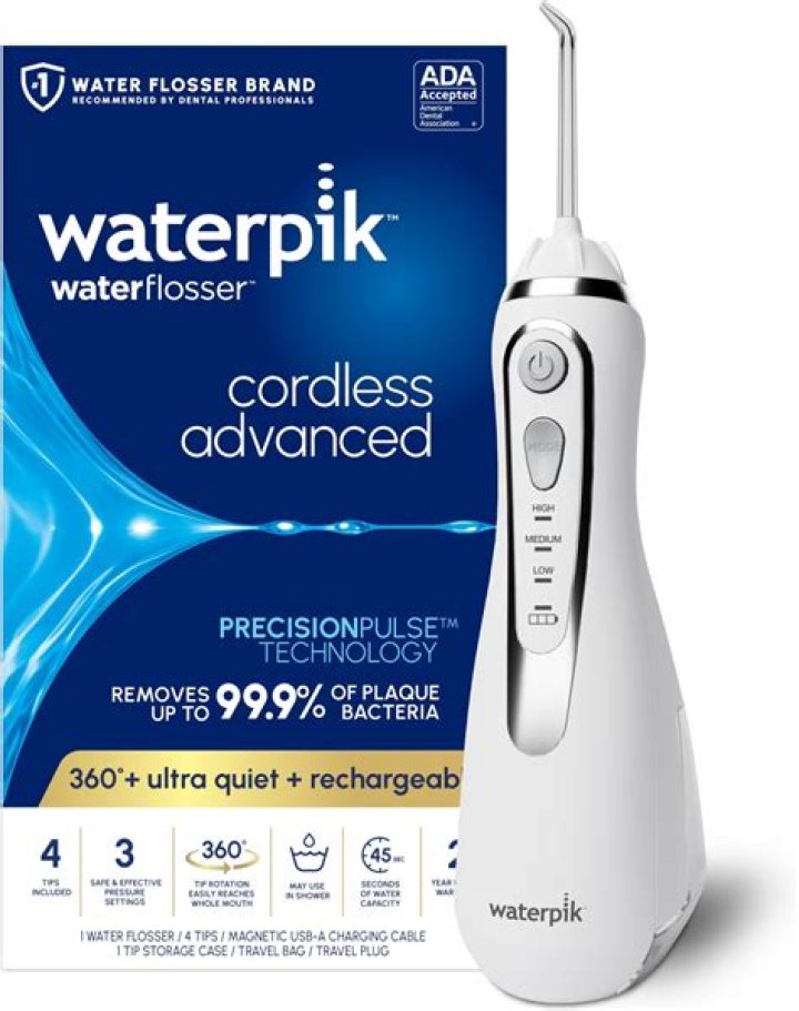 What liquids can you put in a Waterpik?