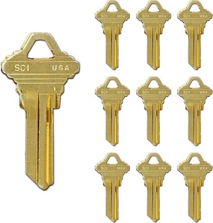 What locks use SC1 keyway?