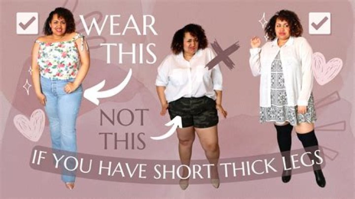 What shoes to wear if you have fat legs?