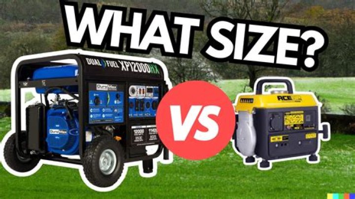 What size generator do I need to run 2 freezers?
