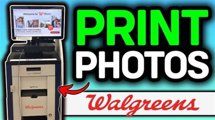 What size photos can Walgreens print?
