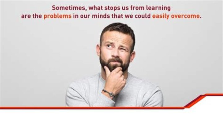 What stops us from learning?