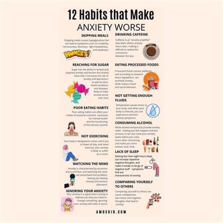 What things make anxiety worse?