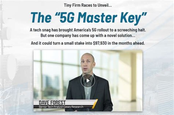 What tiny company owns the 5G master key?