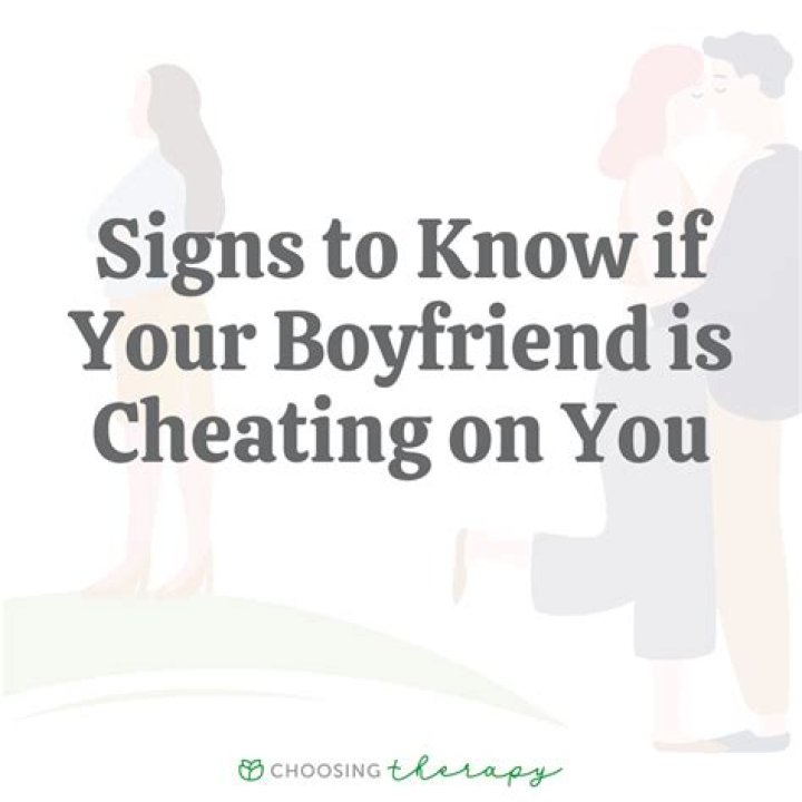 What to say to your boyfriend when he cheats on you?